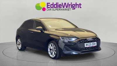 Used 2025 Audi A3 1.5 TFSi 30 Sport S TRONIC 5dr (NQ) Black at Eddie Wright Car Supermarket