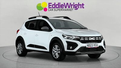 Used 2023 DACIA SANDERO 1.0 TCe Expression (NQ) White at Eddie Wright Car Supermarket