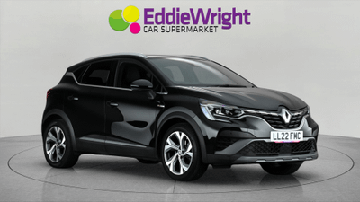 Used 2022 RENAULT Captur 1.6 E-TECH RS LINE AUTO (VQ) Black at Eddie Wright Car Supermarket
