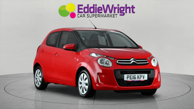 Used 2016 CITROEN C1 1.2 PureTech 82 Bhp FEEL HATCHBACK (NQ) Red at Eddie Wright Car Supermarket