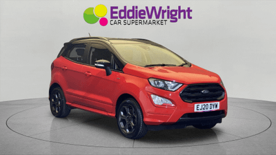 Used 2020 FORD ECOSPORT 1.0 T EcoBoost 125 Bhp ST-LINE (NQ) Red at Eddie Wright Car Supermarket