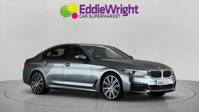 Used 2019 BMW 5 SERIES 530e 2.0T 9.2kWh 252 Bhp M SPORT (NQ) Blue at Eddie Wright Car Supermarket
