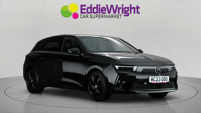 Used 2023 VAUXHALL Astra 1.2 TURBO 130 Bhp GS (NQ) Black at Eddie Wright Car Supermarket