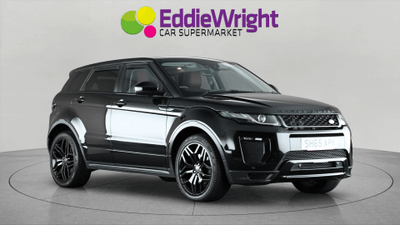 Used 2015 LAND ROVER Range Rover Evoque 2.0 TD4 180 Bhp HSE DYNAMIC 4WD (NQ) Black at Eddie Wright Car Supermarket