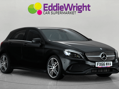 2016 MERCEDES A CLASS A180D 1.5TD 109 BHP AMG LINE PREMIUM NQ SAT NAV CRUISE CONTROL... photo