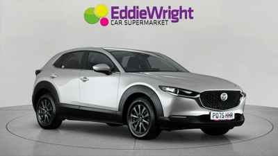 Used 2025 Mazda Cx-30 2.5 e-SKYACTIV G 140 Bhp MHEV PRIME-LINE (NQ) Silver at Eddie Wright Car Supermarket