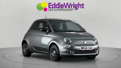 Used 2020 FIAT 500 1.2i 69 Bhp STAR (NQ) Grey at Eddie Wright Car Supermarket