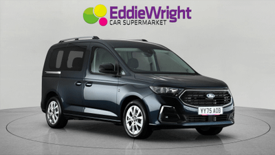 Used 2025 FORD Tourneo Connect 2.0 EcoBlue 122 Bhp TITANIUM MPV DCT (NQ) Blue at Eddie Wright Car Supermarket