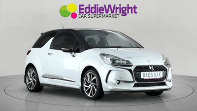 Used 2016 DS Automobiles 3 1.6 BLUEHDI 120 Bhp PRESTIGE (NQ) White at Eddie Wright Car Supermarket