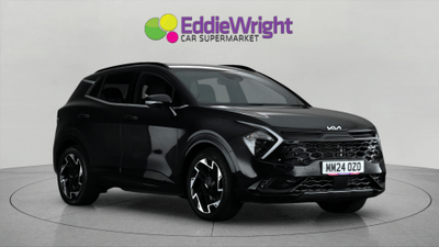 Used 2024 Kia SPORTAGE 1.6 T-GDi MHEV GT-Line (NQ) Black at Eddie Wright Car Supermarket