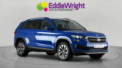 Used 2023 ŠKODA Kodiaq 1.5 TSI ACT 150 Bhp SE DRIVE (VQ) Blue at Eddie Wright Car Supermarket