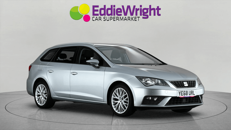 Used 2018 SEAT LEON 1.6 TDI 115 Bhp SE DYNAMIC ST (NQ) Silver at Eddie Wright Car Supermarket
