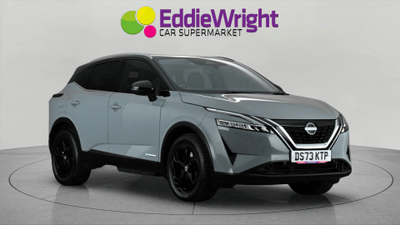 Used 2023 NISSAN Qashqai 1.5h e-POWER 190 Bhp KURO EDITION SUV (NQ) Grey at Eddie Wright Car Supermarket