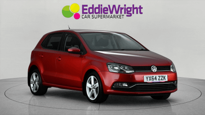 Used 2014 Volkswagen Polo 1.4 TDI BLUEMOTION TECH SEL (NQ) Red at Eddie Wright Car Supermarket