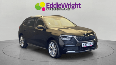 Used 2023 ŠKODA KAMIQ 1.0 Se L Executive Tsi Dsg Black at Eddie Wright Car Supermarket
