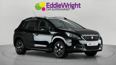Used 2017 Peugeot 2008 1.2 PureTech 82 Bhp ACTIVE SUV (NQ) Black at Eddie Wright Car Supermarket