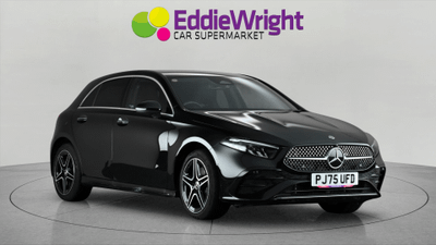 Used 2025 MERCEDES-BENZ A Class A250e 1.3T 218 Bhp 15.6KWH AMG LINE (EXECUTIVE) (VQ) Black at Eddie Wright Car Supermarket