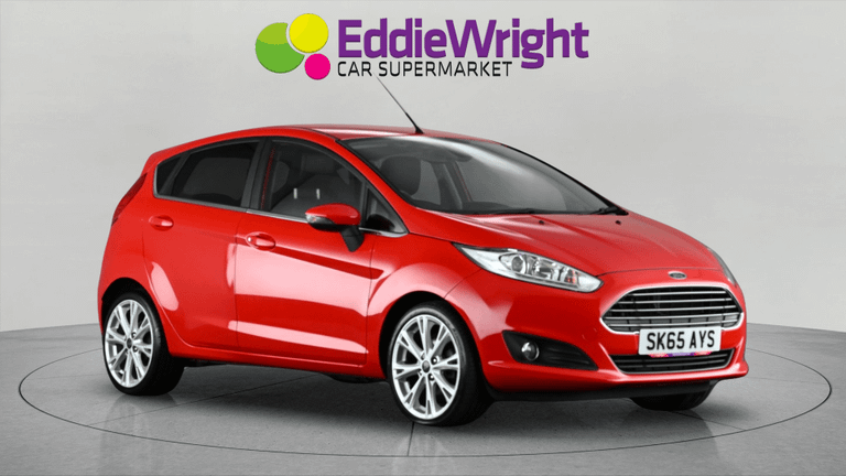 Used 2015 FORD Fiesta 1.0T EcoBoost 125 Bhp TITANIUM X (NQ) Red at Eddie Wright Car Supermarket