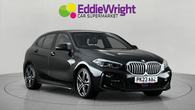 Used 2023 BMW 1 Series 118i 1.5M M SPORT (NQ) Black at Eddie Wright Car Supermarket