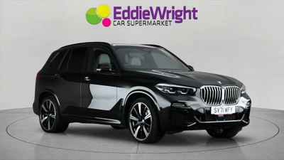 Used 2021 BMW X5 3.0 30D MHT 286 Bhp M SPORT XDRIVE (NQ) Black at Eddie Wright Car Supermarket