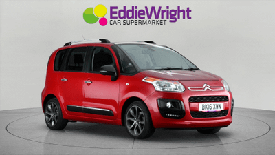Used 2016 CITROEN C3 Picasso 1.6 BlueHDI 100 Bhp PLATINUM MPV (NQ) Red at Eddie Wright Car Supermarket