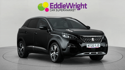 Used 2020 PEUGEOT 3008 1.2 PureTech GT Line (NQ) Black at Eddie Wright Car Supermarket
