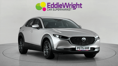 Used 2025 Mazda Cx-30 2.5 e-SKYACTIV G 140 Bhp MHEV PRIME-LINE (NQ) Silver at Eddie Wright Car Supermarket