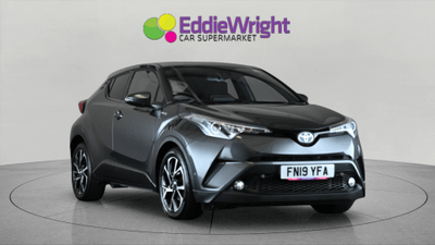 Used 2019 Toyota C-HR 1.8 VVT-h 122 Bhp DESIGN SUV CVT 5dr (NQ) Grey at Eddie Wright Car Supermarket