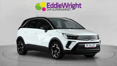 Used 2024 VAUXHALL Crossland 1.2 TURBO 130 Bhp ULTIMATE SUV (NQ) White at Eddie Wright Car Supermarket