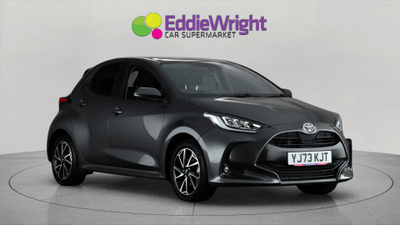 Used 2024 TOYOTA Yaris 1.5 VVT-h 116 Bhp DESIGN E-CVT (NQ) Grey at Eddie Wright Car Supermarket