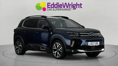 Used 2023 CITROEN C5 AIRCROSS 1.2 C-SERIES EDITION (NQ) Blue at Eddie Wright Car Supermarket