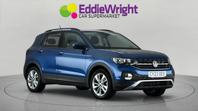 Used 2023 VOLKSWAGEN T-Cross 1.0 T-CROSS 1.0 TSi SE SUV (NQ) Blue at Eddie Wright Car Supermarket