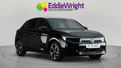 Used 2025 VAUXHALL Corsa 1.2 TURBO 100 Bhp ULTIMATE (NQ) Black at Eddie Wright Car Supermarket