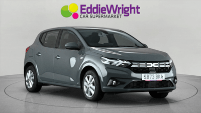 Used 2023 DACIA Sandero 1.0 TCE EXPRESSION (NQ) Grey at Eddie Wright Car Supermarket