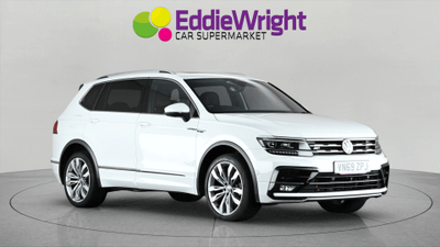 Used 2019 Volkswagen Tiguan 1.5 TSI EVO 150 Bhp R-LINE TECH SUV DSG (NQ) White at Eddie Wright Car Supermarket