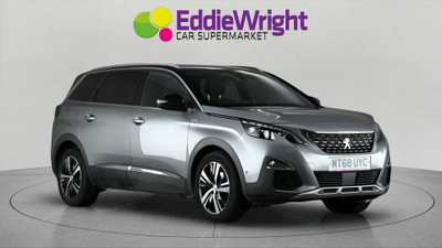 Used 2018 PEUGEOT 5008 1.5 BlueHDI 130 Bhp GT LINE SUV (NQ) Grey at Eddie Wright Car Supermarket