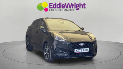 Used 2025 FORD PUMA 1.0 T ECOBOOST MHEV ST-LINE Black at Eddie Wright Car Supermarket