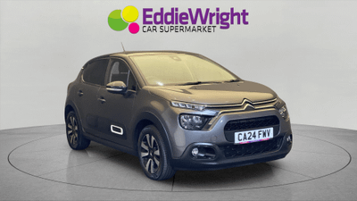 Used 2024 Citroen C3 1.2 Plus (VQ) Grey at Eddie Wright Car Supermarket