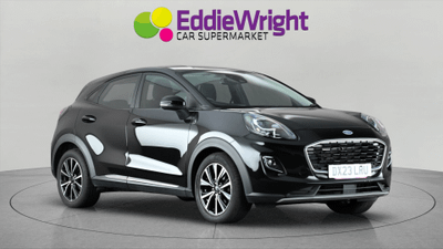 Used 2023 Ford Puma 1.0 T EcoBoost MHEV 155 TITANIUM (NQ) Black at Eddie Wright Car Supermarket