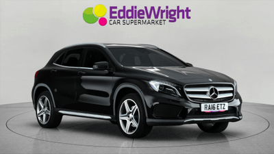 Used 2016 Mercedes-Benz GLA GLA220d 2.1 177 Bhp AMG LINE (PREMIUM PLUS) 4MATIC 7G-DCT (NQ) Black at Eddie Wright Car Supermarket