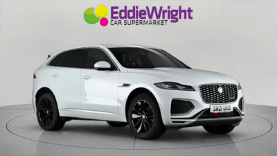Used 2021 JAGUAR F-PACE 2.0 D200 MHEV 204 Bhp R-DYNAMIC SE AWD (NQ) White at Eddie Wright Car Supermarket