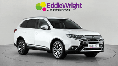Used 2019 MITSUBISHI Outlander 2.0 MIVEC 4 (NQ) White at Eddie Wright Car Supermarket