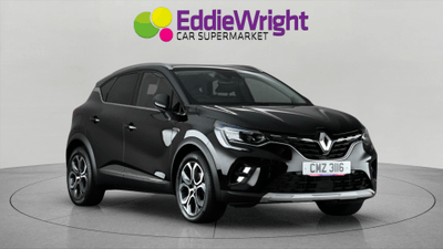 Used 2023 RENAULT CAPTUR 1.6 E-TECH 9.8kWh 160 Bhp TECHNO (NQ) Black at Eddie Wright Car Supermarket