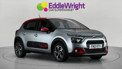 Used 2021 Citroen C3 1.2i PURETECH SHINE (NQ) Grey at Eddie Wright Car Supermarket