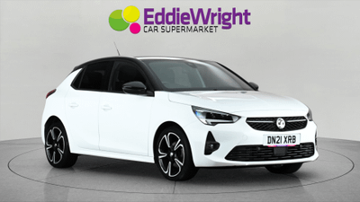 Used 2021 VAUXHALL Corsa 1.2 TURBO 100 Bhp SRI (NQ) White at Eddie Wright Car Supermarket