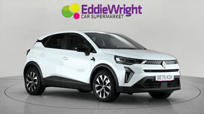 Used 2025 Renault Captur 1.0 TCe EVOLUTION SUV (NQ) White at Eddie Wright Car Supermarket