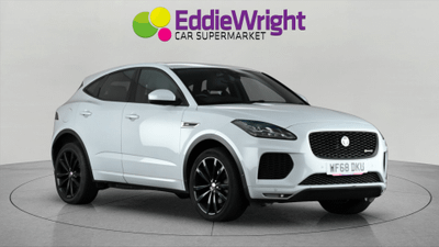 Used 2018 JAGUAR E-Pace 2.0 D180 R-DYNAMIC HSE AWD (NQ) White at Eddie Wright Car Supermarket