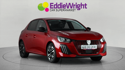 Used 2025 PEUGEOT 208 1.2 Allure (VQ) Red at Eddie Wright Car Supermarket