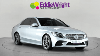 Used 2020 MERCEDES-BENZ C Class C220d 2.0 194 Bhp AMG LINE (PREMIUM) (NQ) Silver at Eddie Wright Car Supermarket