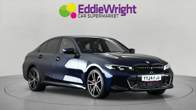 Used 2024 BMW 3 Series 330e 2.0T 12KWH 292 Bhp M SPORT SALOON (NQ) Blue at Eddie Wright Car Supermarket